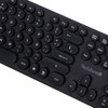 TECHZONE Teclado Alámbrico Black Colors, 105 Teclas, Distribución QWERTY