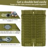Longzhuo Self-Inflating Sleeping Mat for Camping, 200 cm x 70