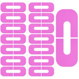 Mxxipp 30pcs Nail Polish Protectors, Self- Adhesive Gel Finger Cuticle Protection Tape, U-Shape Finger Shields Stickers for Nail Art Painting- Purple