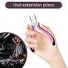 Hair Extension Pliers for Professional Use, Mini Pliers Precision Tool