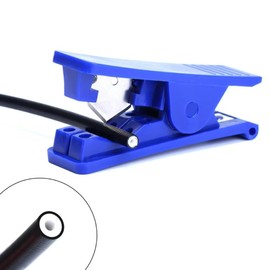 Blue PVC Pipe Cutter, Portable Hose Cutter, Hose Cutter Tool, Mini Pipe Cutter, Compact Tubing Cutter for Tube Cutting, PVC Tube, Hose Cutters