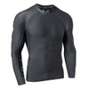 LAFROI Men's Long-Sleeved UPF 50+ Compression Shirt, Rash Guard, CLYYB