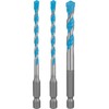 Bosch Professional 3 x Expert HEX-9 MultiConstruction Drill Bit Set