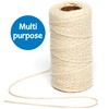 Baker Ross AG212 Natural Textured Cotton String for Jewellery Making