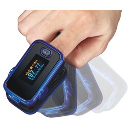 Finger Pulse Pulse White - Oxygen Saturation - SPO2 - Heart Rate Monitor
