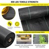 forimo Driveway Fabric, 13x65 ft Road Fabric Commercial Barrier Fabric,