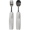 Aidapt Adaptive Large Handled Fork and Spoon Set Utensils with