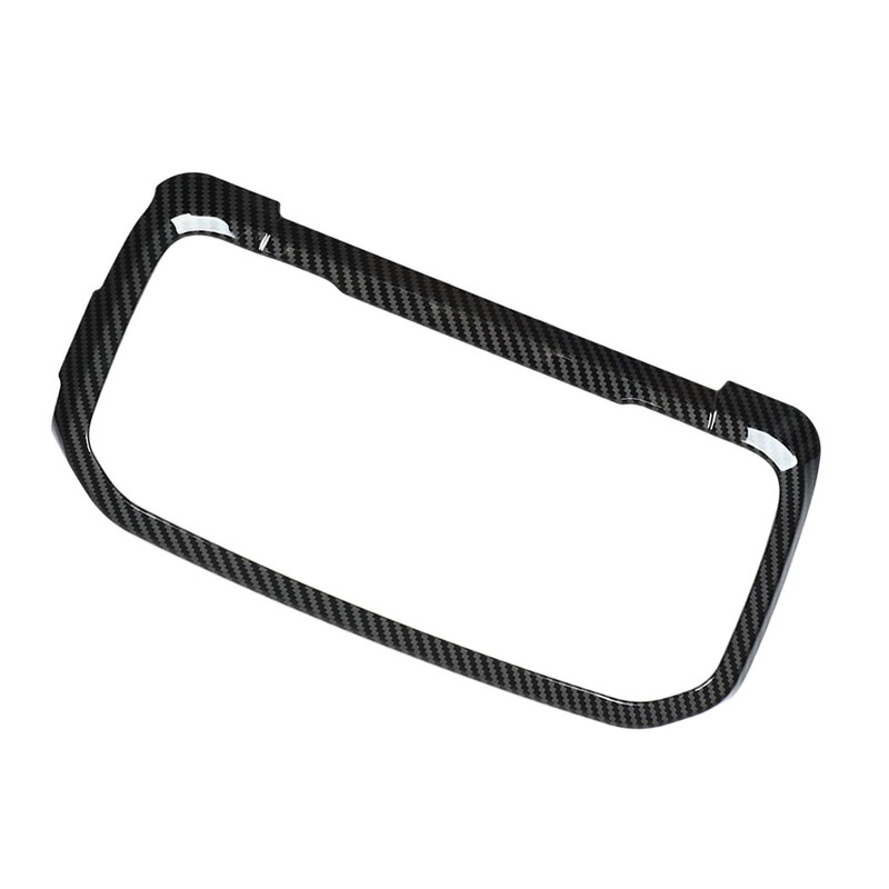 Dashboard Panel Decorative Trim Carbon Fiber Look Easy Clean Replacement