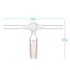 stonylab Glass Vacuum Flow Control Adapter, Vacuum Flow Control Adapter