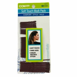 BOBBY PINS SOFT TCH BRN 60 CT