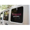 Chingona Pero Cute Decal Sticker Vinyl for Your Truck Decal