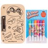 evelay Christmas Bingo Set with Board & 6 Colourful Dabbers