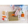 HTB HTB-BSR-B1 Bamboo Sushi Roll, 9.4 x 9.4 inches (24