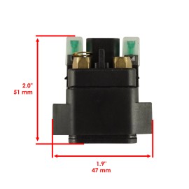 Caltric Starter Relay Solenoid for Suzuki GZ250  X Y K1 K2 1999 2000 01 2002 Motorcycle