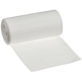 Deiss First Plus Bin Liners, White, 30 L, Pack of 50