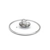 LIVWELL DiamondClad 8-inch Glass Lid for Hybrid Stainless Steel Frying