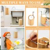 SiliFine Bamboo Wipes Dispenser Container, Disinfectant Wall Mounted Disinfectant Wipes