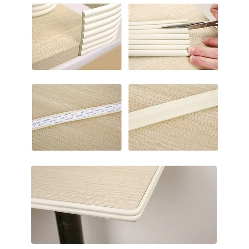 Edge Corner Protector, 2M Baby Proofing Guard Coverage Safety Bumper