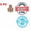 Haltec 5 8807N-4 Large Bore Tire Valve Adapters to Standard