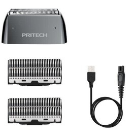 PRITECH RSM-1699 Foil Head Shaver Replacement and recharing Cable,2 Pack Cutter