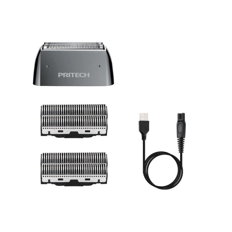 PRITECH RSM-1699 Foil Head Shaver Replacement and recharing Cable,2 Pack