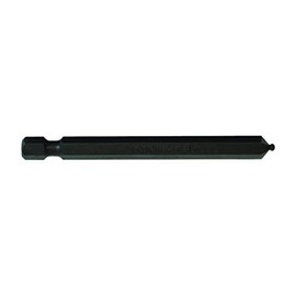 BONDHUS BH5/64 No.10804 Hex Ball Point Power Bit, 5/64 Inch, Insertion Angle: 0.25 inches (6.35 mm), Total Length: 3.0 inches (76 mm), Black Dyed