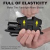 Unbranded Tactical Flashlight Holster Duty Belt Pouch Rotatable Clip 360