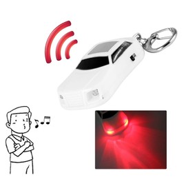 Car Shape LED Anti-Lost Key Finder, Key Finder, Key Fob, Whistle, Beep, Sound Control, Key Finder Locator with Sound, Car Key Finder