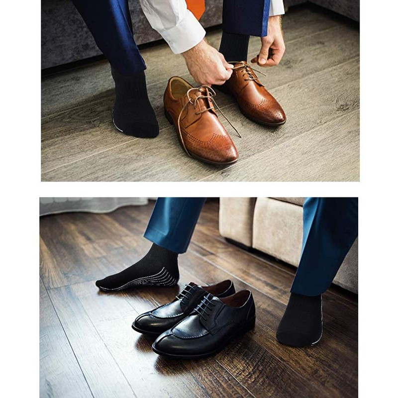 Bamboo Socks, Sunew Unisex Super Soft Cushioned Comfortable Wicking Moisture