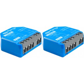 SHELLY 2 x 1 Gen4 16A Wireless Bluetooth Relay Blue
