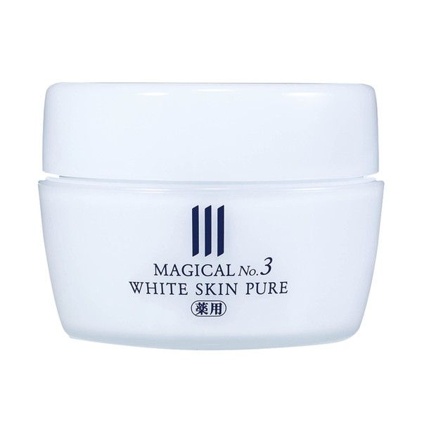 Magical Co., Ltd. Medicinal No.3 White Skin Pure (4.2 oz (120 g) / Hypoallergenic, Sensitive Skin), Blackhead Care, Moisturizing (Delicate Zones/Whole Body)