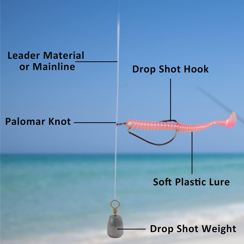 Fishing Weights Fishing Sinker Kit, 20pcs Iron Sinkers Assortment Bass