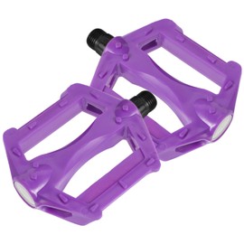 Milisten 1 Pair Mountain Bike Pedals Purple Road Bike Accessories Bicycle Accessories Non-Slip Bicycle Pedals Bicycle Accessories Non-Slip Bicycle Pedals Mountain Bike Outdoor