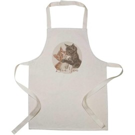 Azeeda 'Love You Two Kittens' Kid’s Cooking Apron (AP00075474)