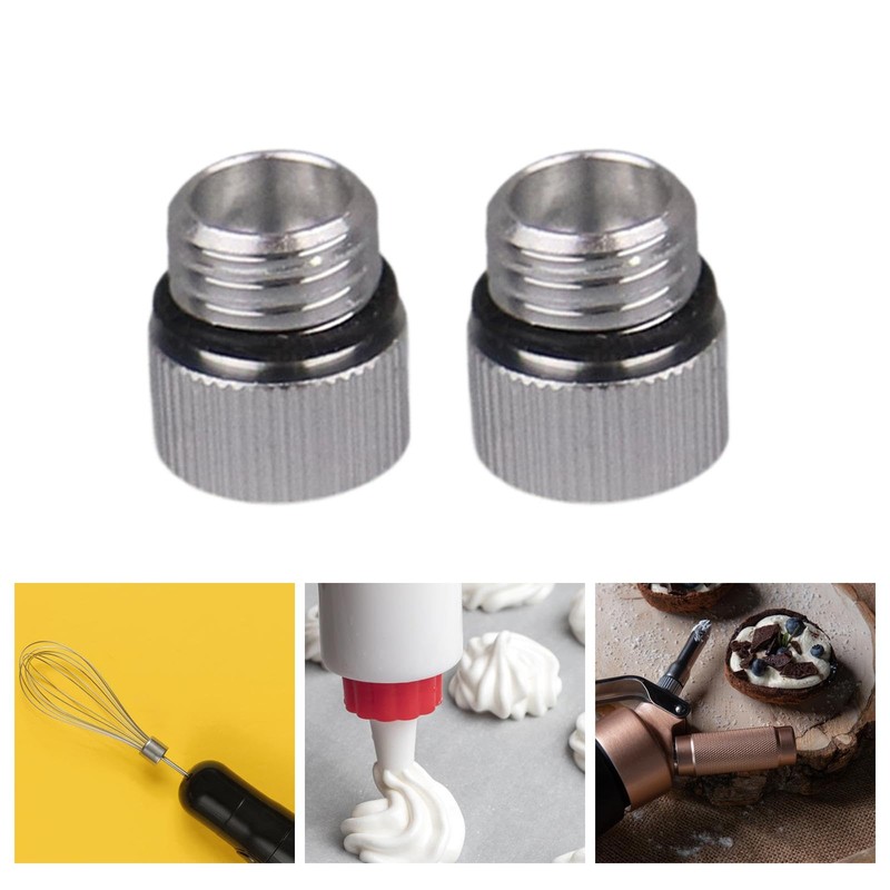Fenteer 2 Pieces Nozzle Holder Cream Practical Sturdy Whipped Cream