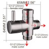 CIENCIA Shower Flow Control Valve G1/2" Brass 3 Way Shower