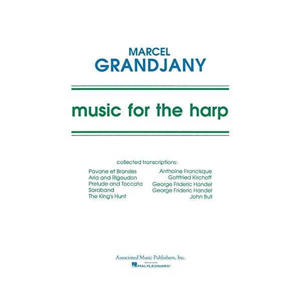 Music For The Harp Music Of Various Composers Arr By