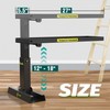 Tanfix Foldable | Heavy-Duty Ladder Extender Pro, High Strength Steel