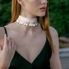 JJDreams P6cs Lace Choker Black Choker White Choker Collar Women's