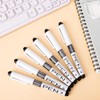 FRIUSATE 9 Black Fountain Pens Disposable for Writing EF Nib
