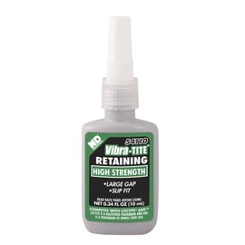Vibra-TITE - 54110 541 High Strength Slip Fit Anaerobic Retaining Compound, 10ml Bottle, Green