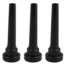 Liyafy 3pcs Trumpet Mouthpiece 3C 5C 7C Classic Shape Black Plastic Mouthpiece Trumpet Accessories Parts