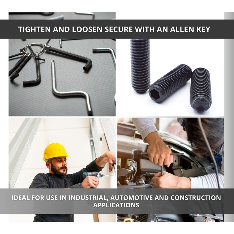 DOJA Industrial | Allen Threaded Metric Headless Screws | M3