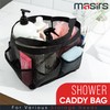 Masirs Mesh Shower Caddy Bag - (9 Pocket) Large Collapsible,