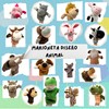 PLAYZOCO Hand Puppet Gorilla Hand Puppet Finger Puppet Animal Doll