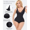 SHAPESHE Deep V Neck Shaperwear Corset Bodysuit for Women Snatched