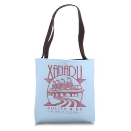 Olivia Newton-John Xanadu Roller Rink Red Distressed Logo Tote Bag