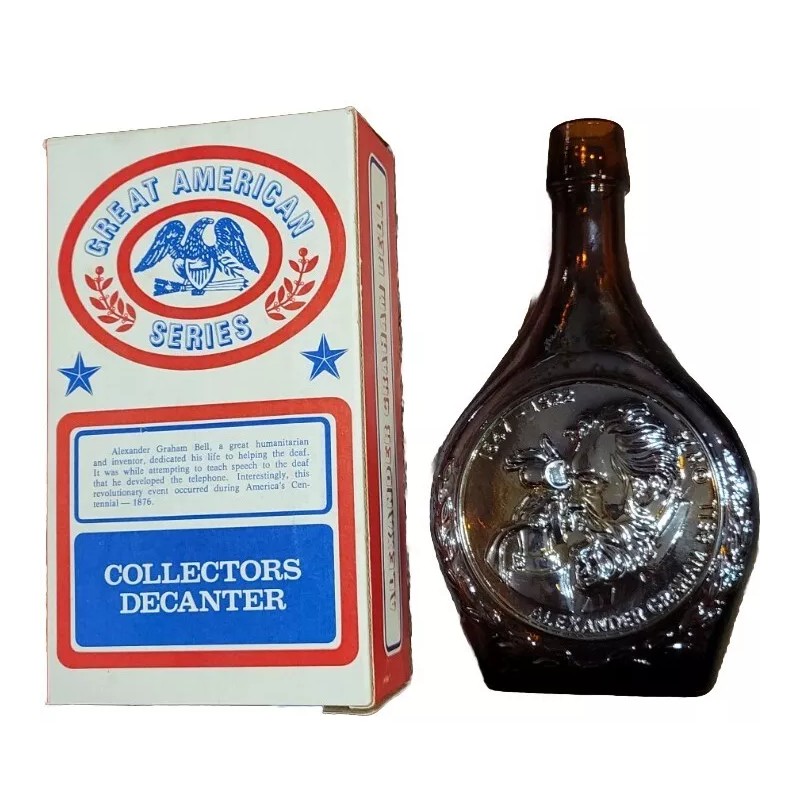 Wheaton Alexander Graham Bell Limited Edition Collectors Decanter Bottle n