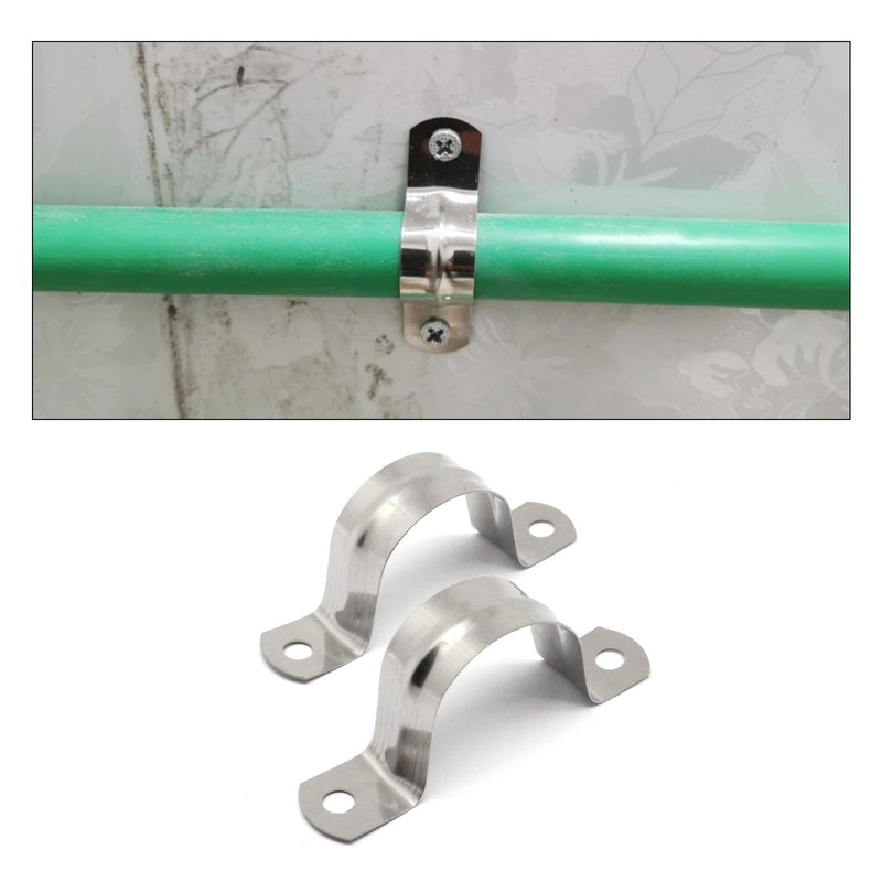 BENLIUDH 304 Stainless Steel Conduit Clamps, 2 Hole Rigid Pipe