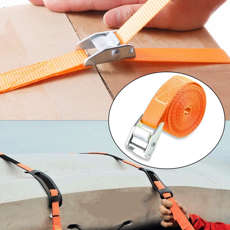 Cartman 1" x 12'Lashing Straps Cargo Tie-Down Strap Up to